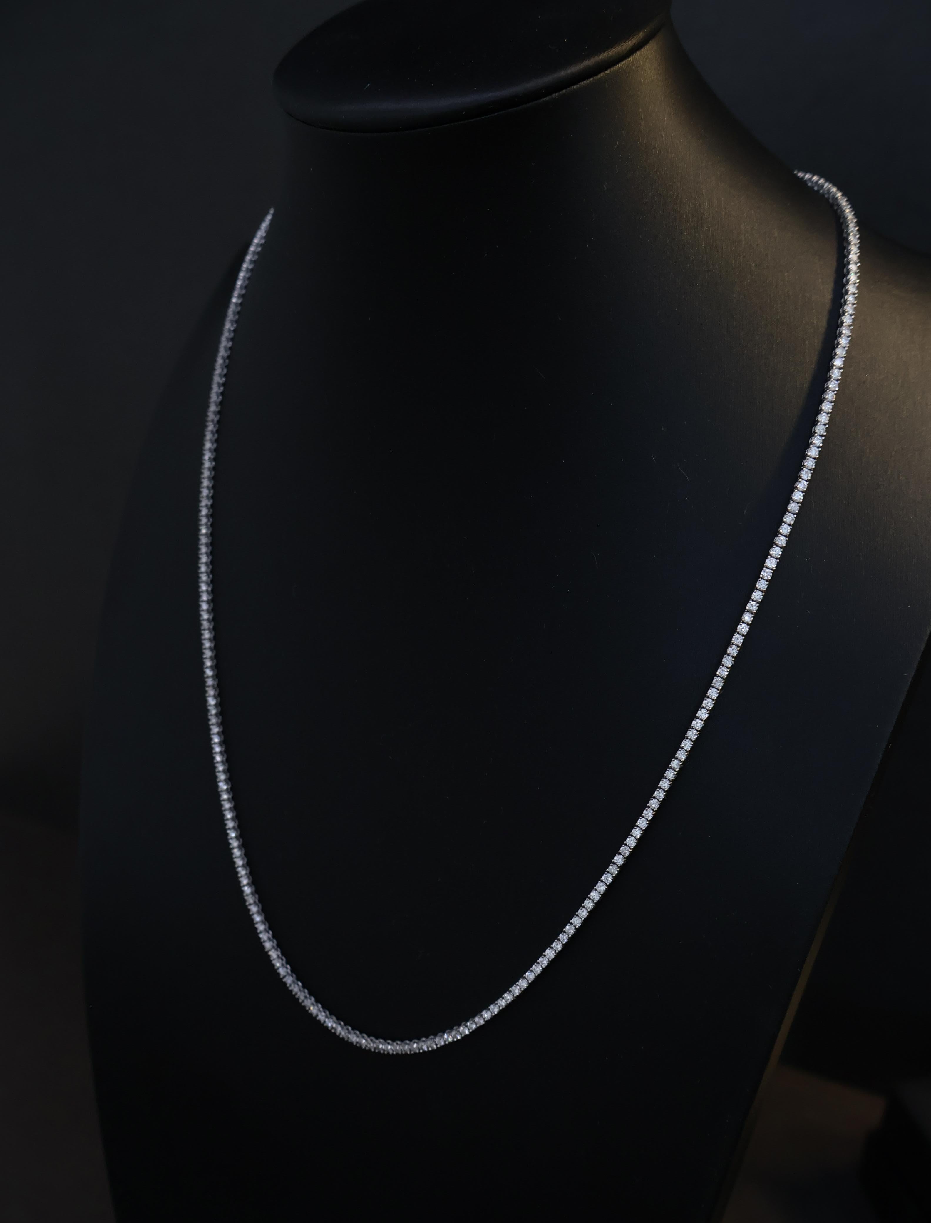 Colar Riviera Diamantes