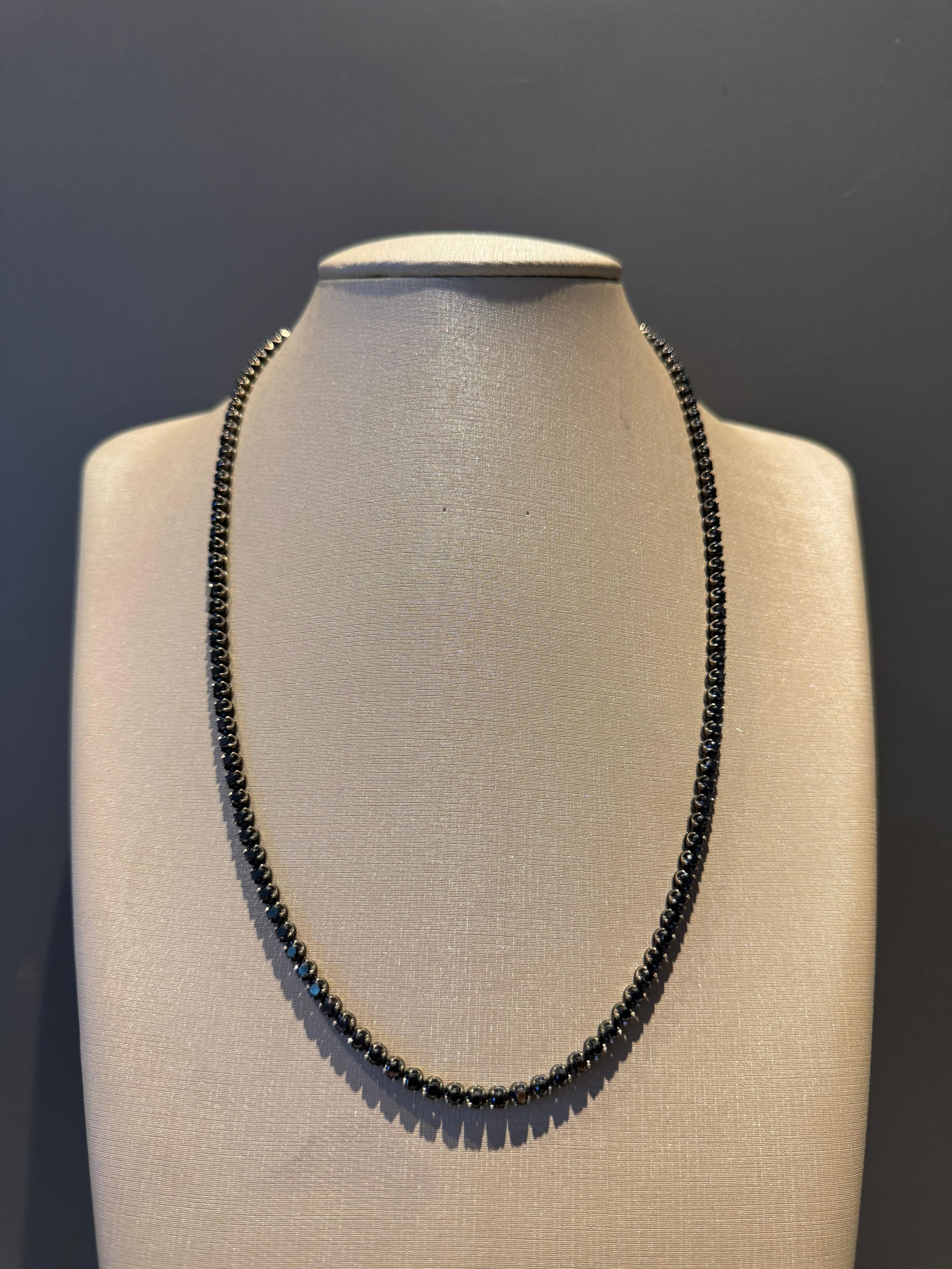 Colar Riviera em Ouro e Diamantes