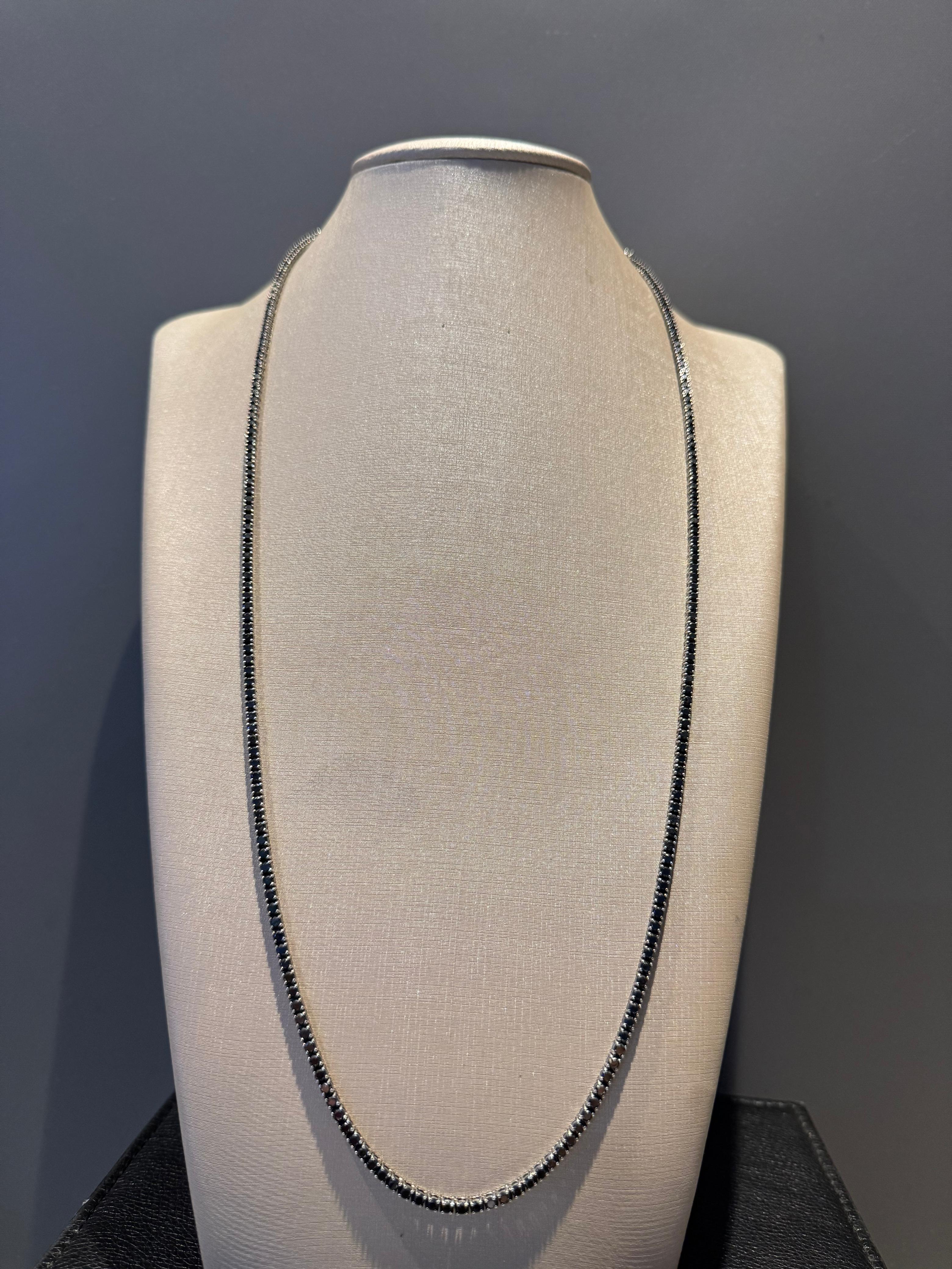 Colar Riviera em Ouro e Diamantes