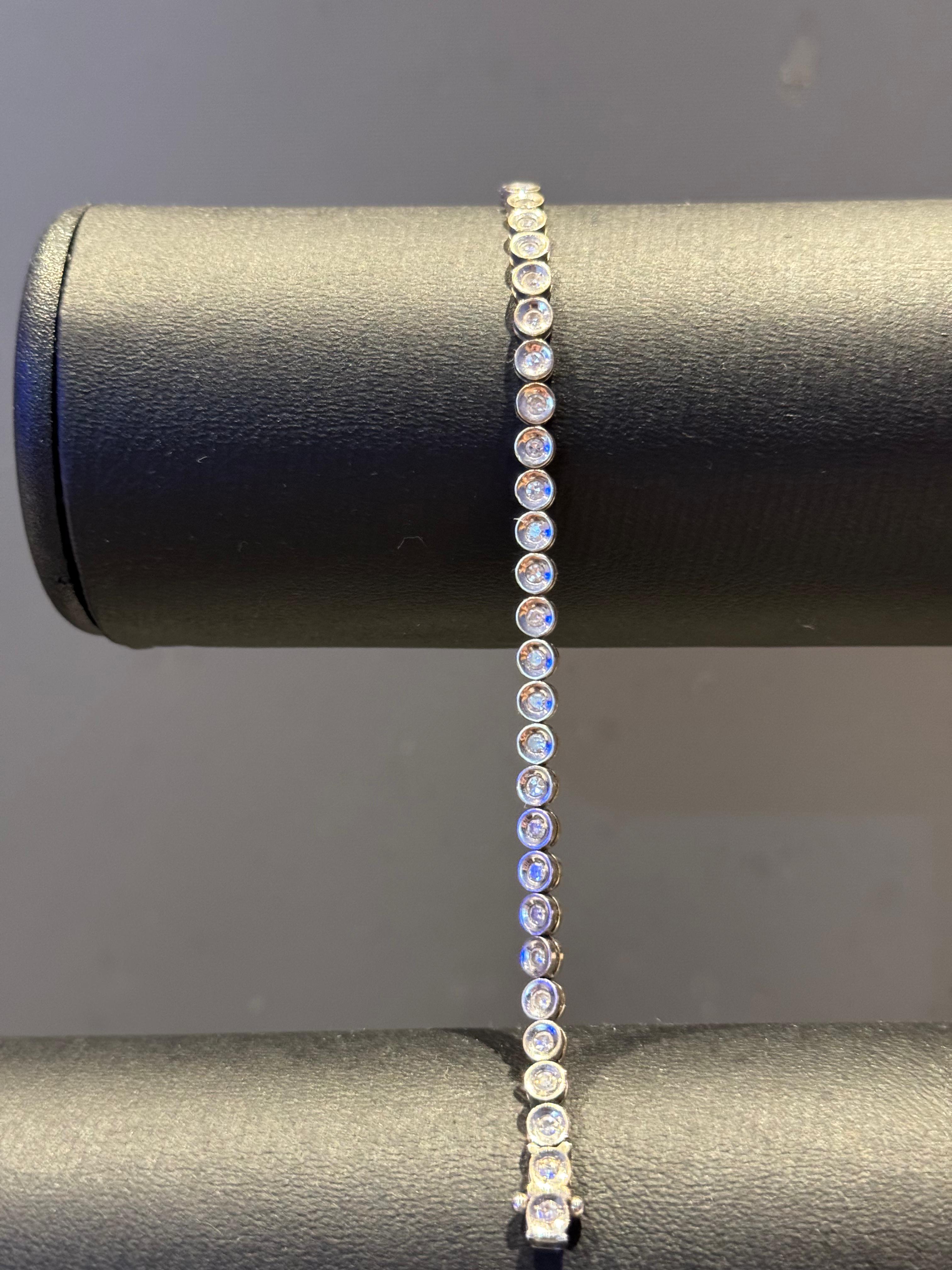 Pulseira Riviera em Ouro e Diamantes