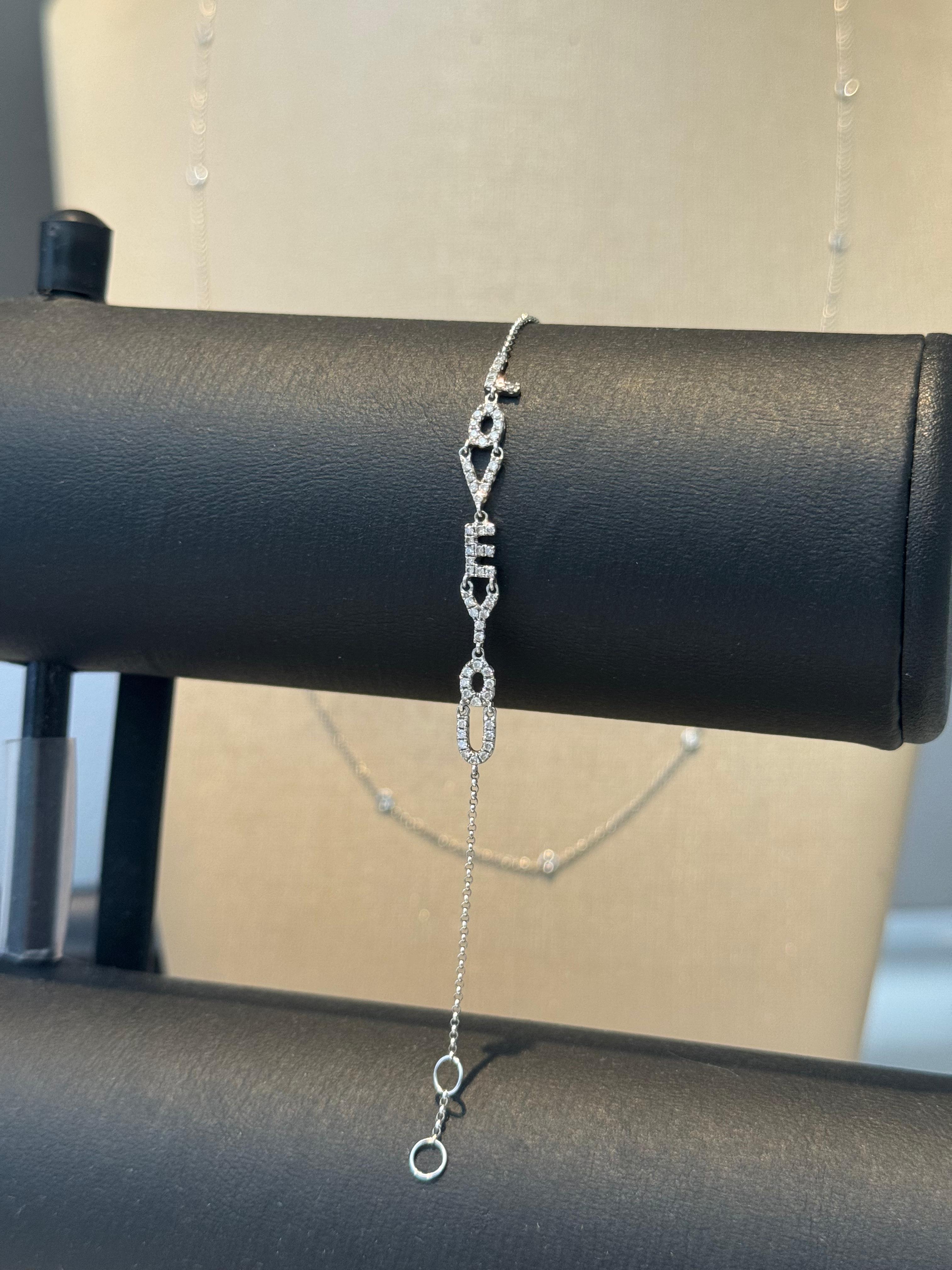 Pulseira de Ouro e Diamantes