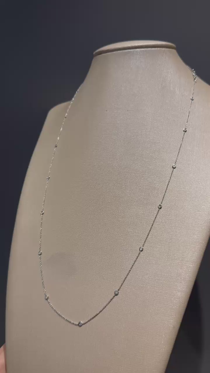 Cordão de Ouro e Diamantes